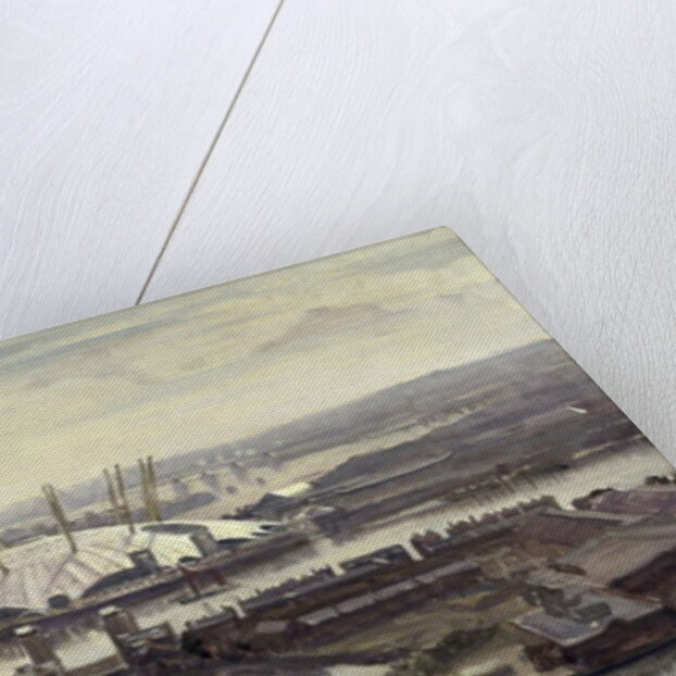 The Millennium Dome from Canary Wharf by Julian Barrow