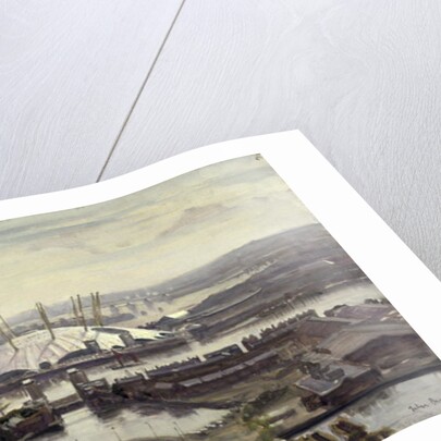 The Millennium Dome from Canary Wharf by Julian Barrow