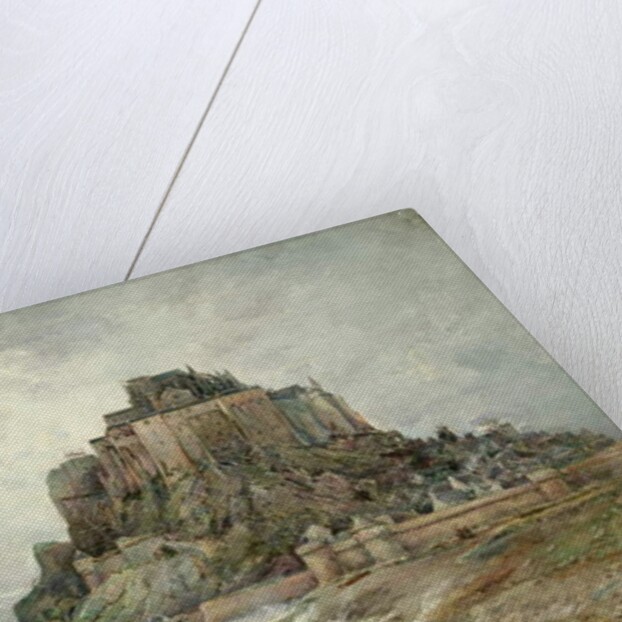 Mont Saint-Michel, 1896 by Emile Noirot