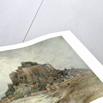 Mont Saint-Michel, 1896 by Emile Noirot