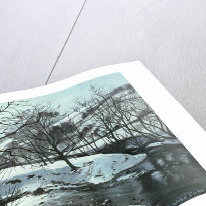 Winter River, 1996 by John Cooke