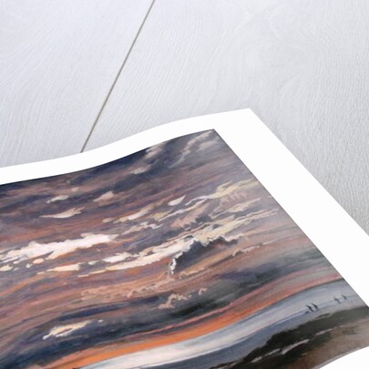 Evening, Ouistreham, 2000 by John Cooke