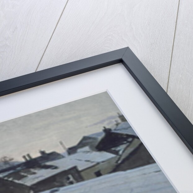 Winter Evening - My Studio by John Cooke