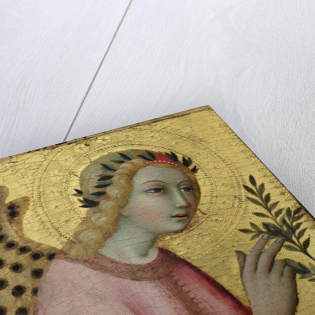 L'Ange de l'Annonciation, Detail by Sano di also Ansano di Pietro di Mencio Pietro