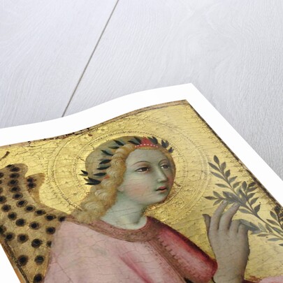 L'Ange de l'Annonciation, Detail by Sano di also Ansano di Pietro di Mencio Pietro