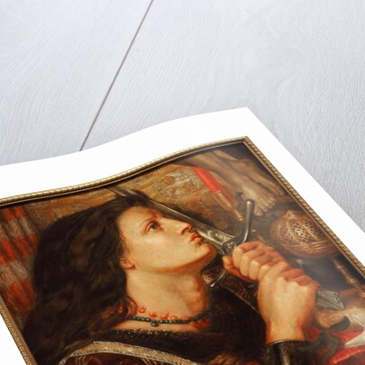 Joan of Arc Kissing the Sword of Deliverance, 1863 by Dante Gabriel Charles Rossetti