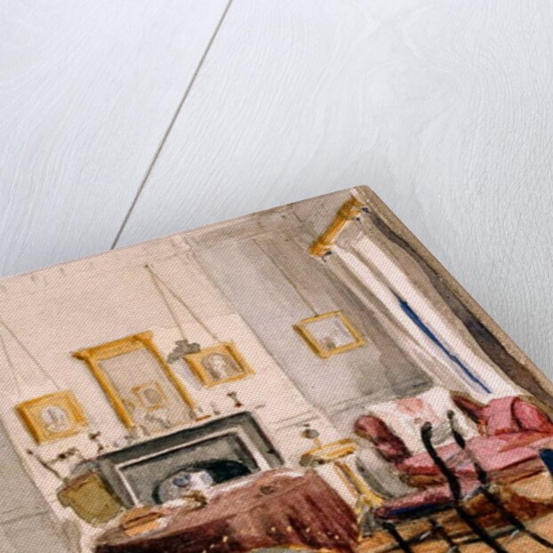 The Drawing Room at 59 Seymour Street, c.1850 by Matilda Sharpe
