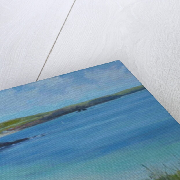 Thurlestone Beach, calm summer day, 2016 by Jennifer Wright