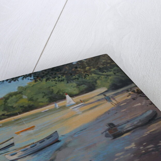 Salcombe Fishermans Cove, Early Light by Jennifer Wright