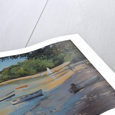 Salcombe Fishermans Cove, Early Light by Jennifer Wright