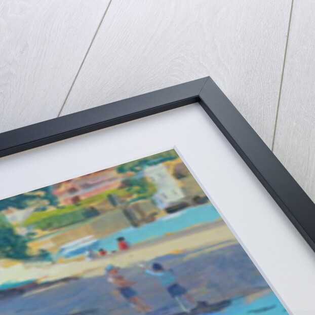 Salcombe Beach, Children by Jennifer Wright