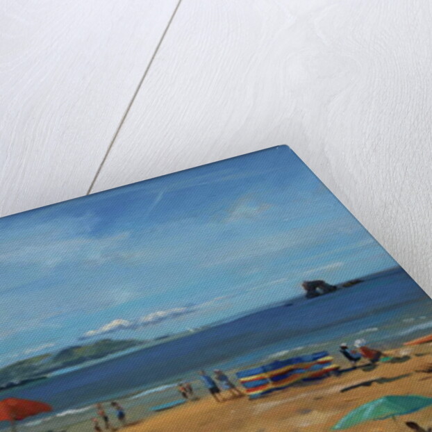 Thurlestone, Red Umbrella by Jennifer Wright