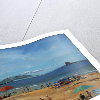 Thurlestone, Red Umbrella by Jennifer Wright