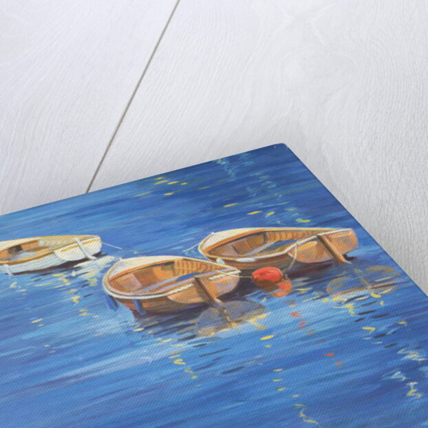 Moored Dinghies, 1998 by Jennifer Wright