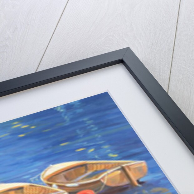 Moored Dinghies, 1998 by Jennifer Wright