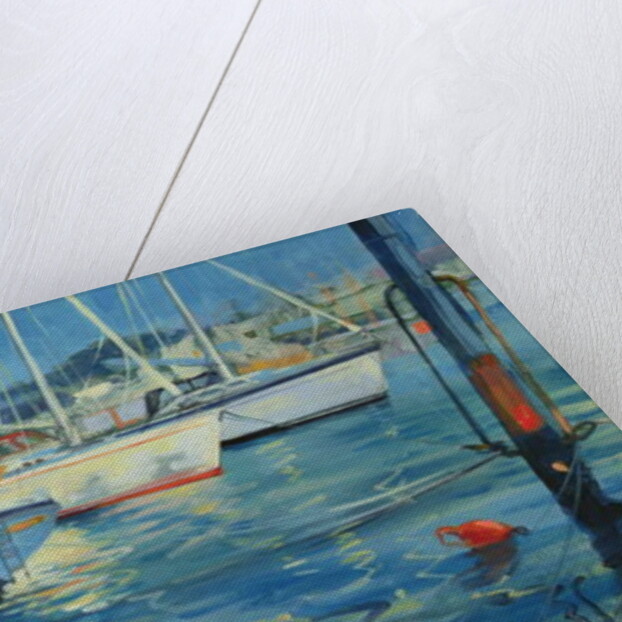 Isle of Wight - Yacht Reflections, 2010 by Jennifer Wright