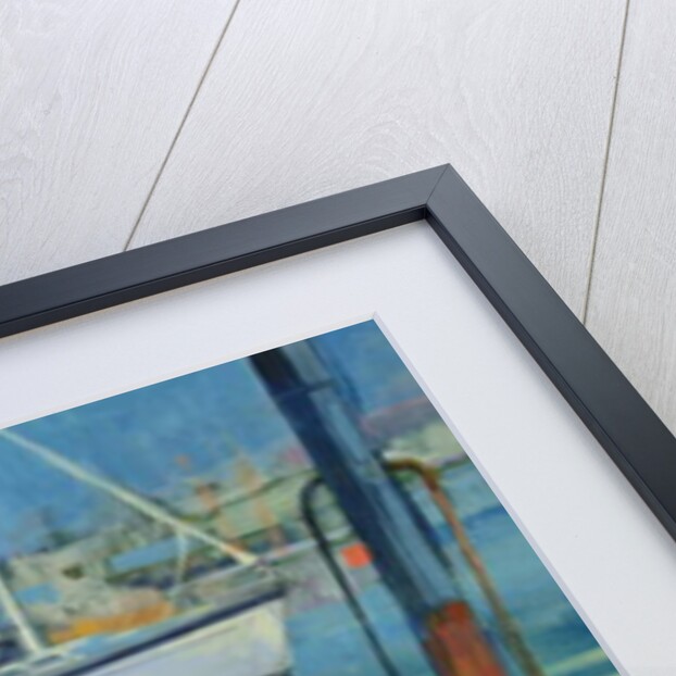 Isle of Wight - Yacht Reflections, 2010 by Jennifer Wright