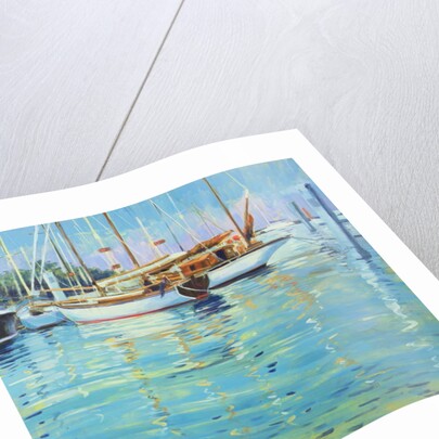 Yarmouth, Old Gaffers, 2000 by Jennifer Wright