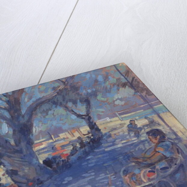 Lemnos Beach Bar, 1987 by Jennifer Wright