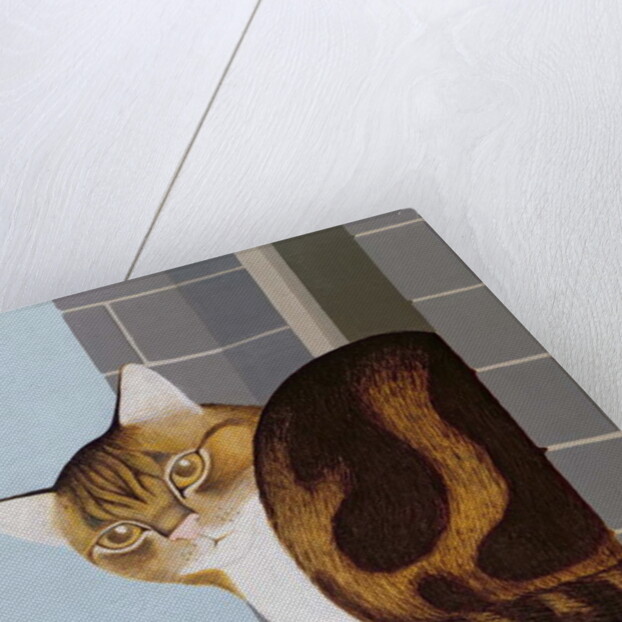 Cat on a Window Sill by Joan Freestone