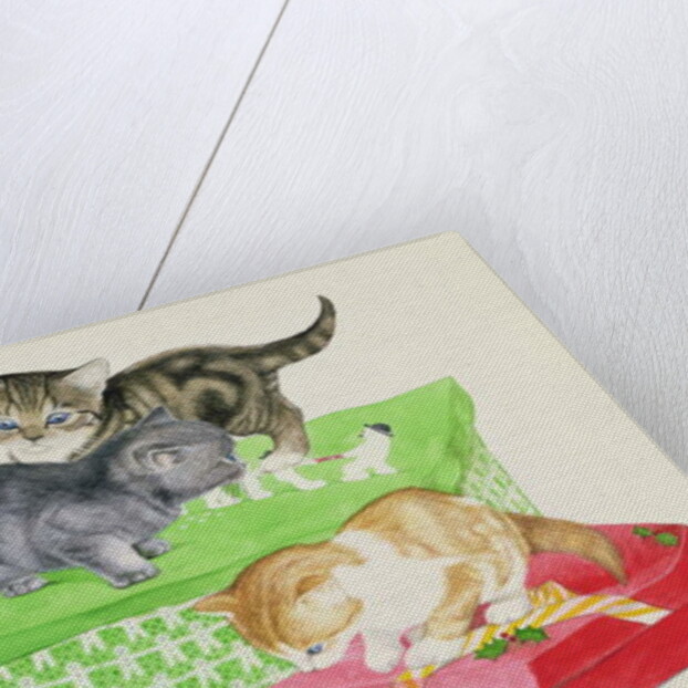 Four Kittens by Joan Freestone