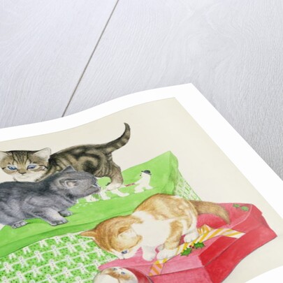 Four Kittens by Joan Freestone