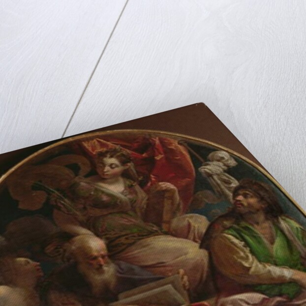 St. Justina of Padua Enthroned with St. Sebastian, St. Anthony Abbot and St. Roch, c.1557-60 by Jacopo Bassano