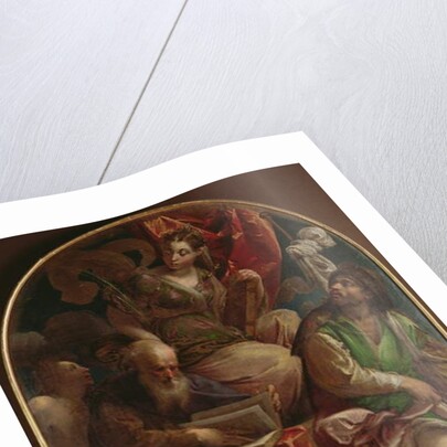 St. Justina of Padua Enthroned with St. Sebastian, St. Anthony Abbot and St. Roch, c.1557-60 by Jacopo Bassano