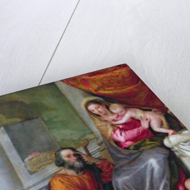 The Holy Family with St. John the Baptist, St. Anthony Abbot and St. Catherine, 1551 by Veronese