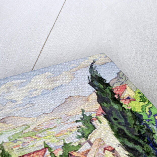 The Old Town Vaison by Julia Gibson