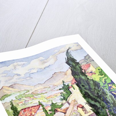 The Old Town Vaison by Julia Gibson