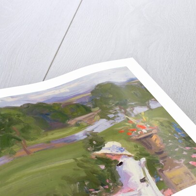 Jean Cadell at Dalserf, 1912 by Francis Campbell Boileau Cadell