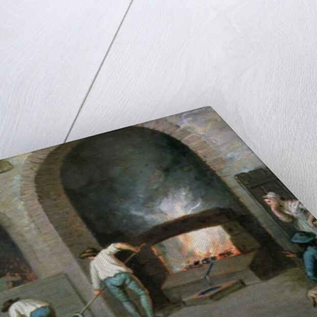 Lead Mining at Leadhills, the smelting of the lead by David Allan