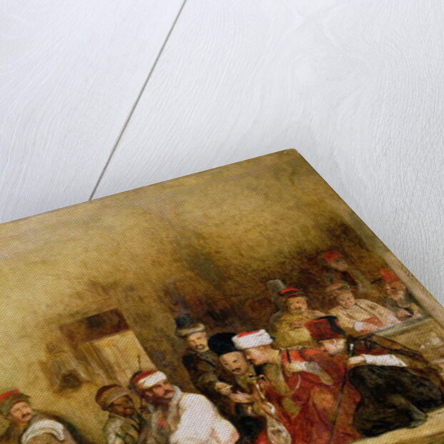 A Tartar Messenger Narrating the News of the Victory of St. Jean D'Acre, 1840 by David Wilkie