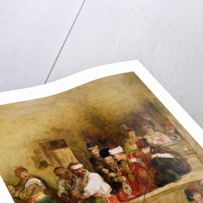 A Tartar Messenger Narrating the News of the Victory of St. Jean D'Acre, 1840 by David Wilkie