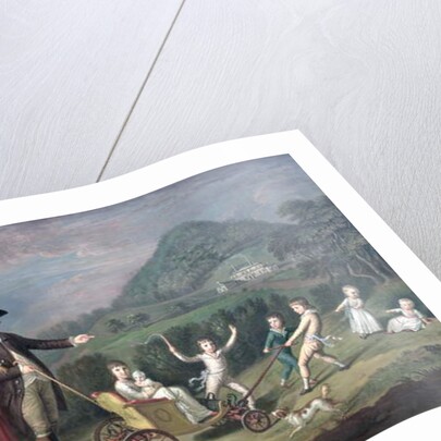 Sir James Hunter Blair, 1st Bart., with his Wife and Nine of their Fourteen Children, 1785 by David Allan