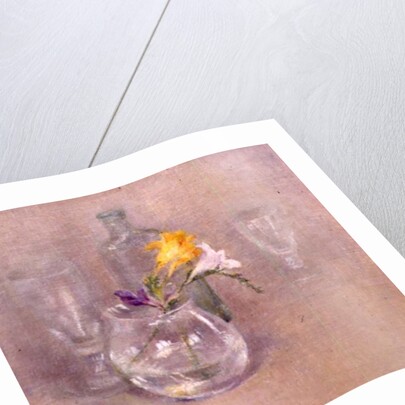 Still Life with Glass by Joyce Haddon