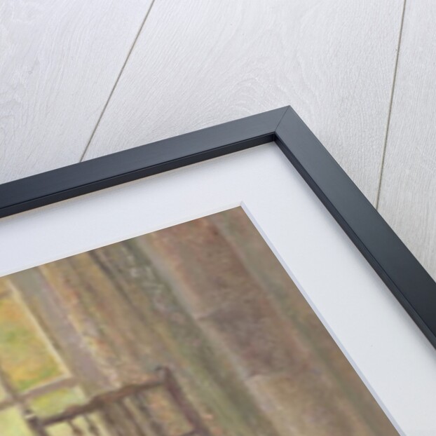 Interior with geranium by Joyce Haddon