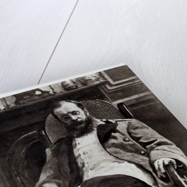 Portrait of Cesar Cui 1890 by Ilya Efimovich Repin