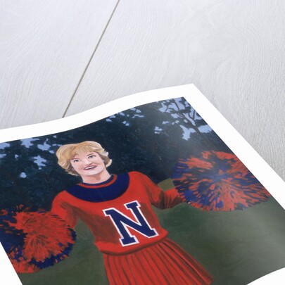 N Cheerleader, 2000 by Joe Heaps Nelson