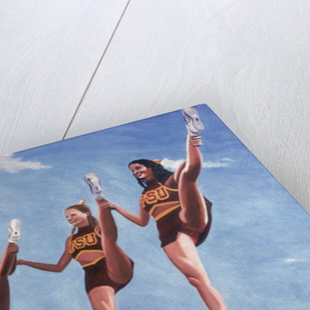 Florida State Cheerleaders, 2002 by Joe Heaps Nelson