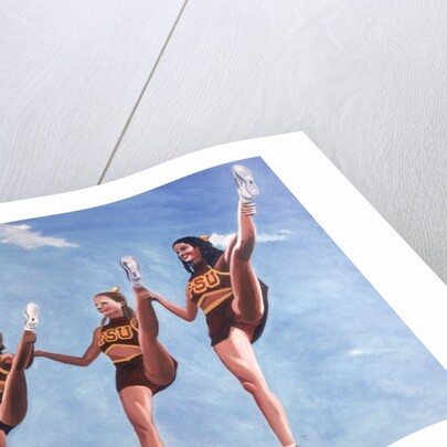 Florida State Cheerleaders, 2002 by Joe Heaps Nelson