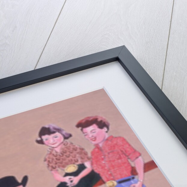 Cowboy Family, 2001 by Joe Heaps Nelson