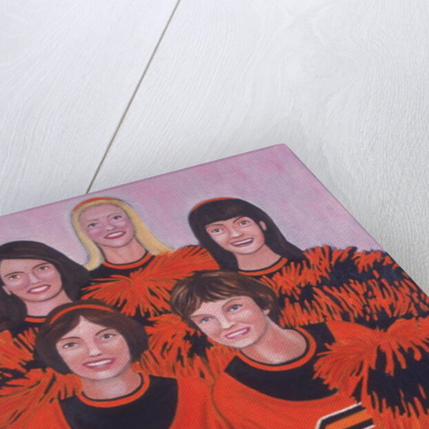 Oregon State Cheerleaders, 2002 by Joe Heaps Nelson