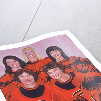 Oregon State Cheerleaders, 2002 by Joe Heaps Nelson