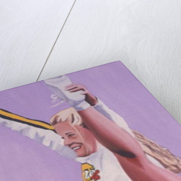 Oregon Ducks Cheerleader, 2002 by Joe Heaps Nelson