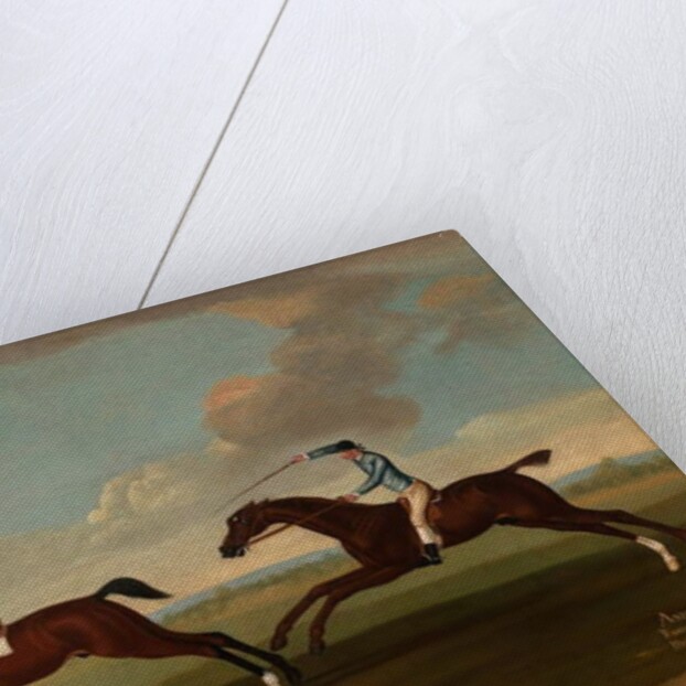 Aaron and Driver Running the Second Heat at Maidenhead, 1754 by Richard Roper