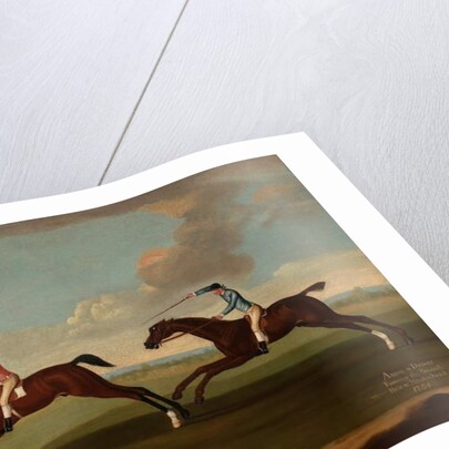 Aaron and Driver Running the Second Heat at Maidenhead, 1754 by Richard Roper