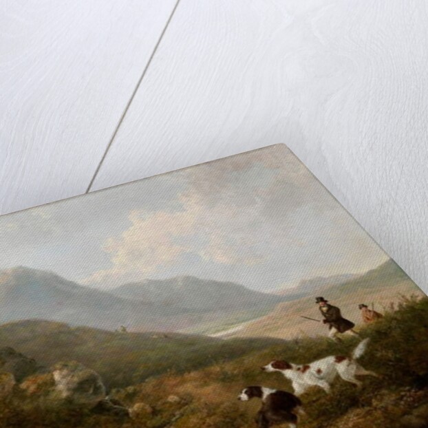 Grouse Shooting in the Highlands by Charles Henry Schwanfelder