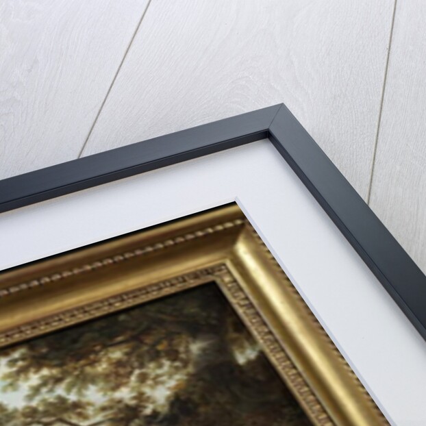 Two Donkeys in a Landscape by Benjamin Zobel